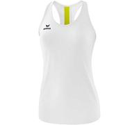 Erima Squad Uni débardeur Femme, Blanc/Slate Grey/Bio Lime, FR : S (Taille Fabricant : 36)