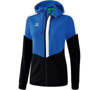 Erima Squad Veste d'entraînement à Capuche Femme New Roy/Noir/Blanc FR: 2XL (Taille Fabricant: 44)