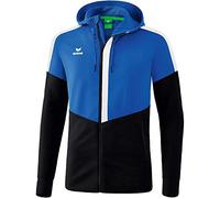 Erima Squad Veste d'entraînement à capuche Homme New Roy/Noir/Blanc FR: 2XL (Taille Fabricant: XXL)