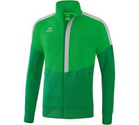 Erima Squad Veste Worker Homme, Fern Green/Smaragd/Silver Grey, FR : M (Taille Fabricant : M)