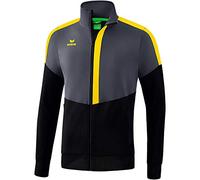 Erima Veste d'entraînement Worker Squad Homme Gris ardoise/Noir/Jaune 3XL