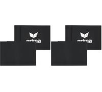 Erima Support de protège-Tibias (7242501) Adulte Unisexe, Noir, 00 (Lot de 2)