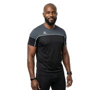 Erima T-shirt Change by Fonctionnel Noir/Gris ardoise/Blanc Homme S