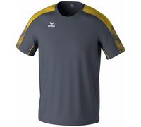 Erima T-Shirt Evo Star (1082405) Homme, Slate Grey/Jaune, XL