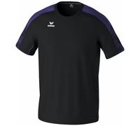 Erima T-Shirt Evo Star (1082407) Homme, Noir/Ultra Violet, XXL