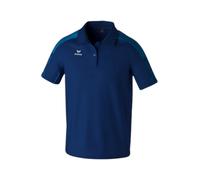 Erima Polo Evo Star (1112411) Homme, New Navy/Mykonos Blue, M