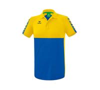 ERIMA T-Shirt fonctionnel bleu / jaune, Taille M