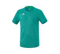 ERIMA T-Shirt fonctionnel turquoise / vert / blanc, Taille 164