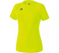 Erima Femme T- Shirt Performance, Jaune Fluo, 40 EU