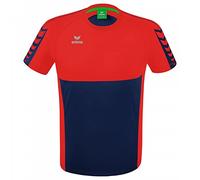 Erima Six Wings t-shirt bleu rouge S