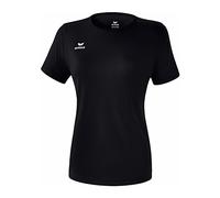 Erima Casual Basics T-Shirt Femme, Noir, FR : XS (Taille Fabricant : 34)