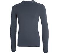Erima Unisex Longsleeve avec col Montant Athletic, Anthracite, S Mixte