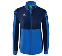 Erima Six Wings Jacket Long Sleeve T-shirt Bleu 36 Femme