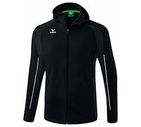 Erima Veste de survêtement Liga Star avec Capuche, Noir/Blanc, XL Mixte