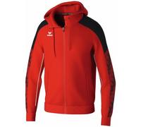 Erima Veste d'entraînement EVO STAR avec capuche (1032401) Homme, rouge/noir, L
