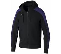 Erima Veste d'entraînement EVO STAR avec capuche (1032407) Homme, noir/ultra violet, XXL