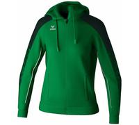 Erima Veste d'entraînement EVO STAR avec capuche (1032434) Femme, émeraude/pine grove, 40