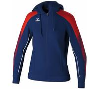 Erima Veste d'entraînement EVO STAR avec capuche (1032435) Femme, new navy/rouge, 44