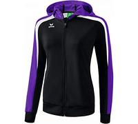Erima Veste d'entraînement Liga 2.0 avec capuche Veste d'entraînement Liga 2.0 avec capuche Femme noir/dark violet/blanc FR: 4XL (Taille Fabricant: 48)