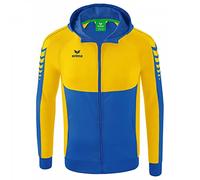 Erima Veste à capuche d'entraînement Six Wings Bleu 3XL Homme