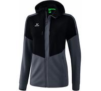 Veste à capuche femme - Erima - Training - Noir - 100% polyester - Coupe cintrée 34