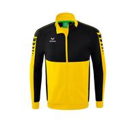 Erima Veste d'entraînement Worker Six Jaune / Gris argenté / Noir Taille XXL