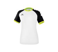 Erima Zenari 3.0 Maillot Femme, Blanc/Noir/Lime Pop, FR : 40 (Taille Fabricant : 38)