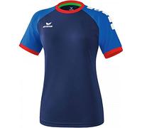 Erima Zenari 3.0 Maillot Femme, New Navy/New Royal/Rouge, FR : 42 (Taille Fabricant : 40)