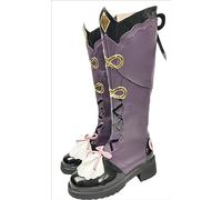 ERIMEI Sparkle Cosplay Bottes Chaussures for Yun Jin