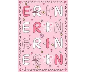 Erin: A Personalized Notebook for Those Lucky Enough to Have the World's Most Wonderful Name