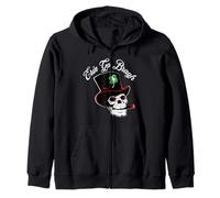 Erin Go Bragh Fête de la Saint-Patrick Saint Paddy's Skull Shamrock Sweat à Capuche