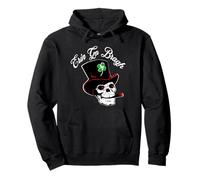 Erin Go Bragh Fête de la Saint-Patrick Saint Paddy's Skull Shamrock Sweat à Capuche