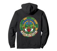 Erin Go Bragh Vitrail Claddagh Tour Ronde Irish Pride Sweat à Capuche