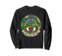 Erin Go Bragh Vitrail Claddagh Tour Ronde Irish Pride Sweatshirt