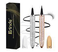 Erinde 2PCS Crayon Eyeliner Auto-adhésif Amélioré, Stylo Colle Pour Cils, Sans Colle Pas De Stylo Eyeliner Liquide Magnétique, Porter Des Faux Cils Normaux # SET B