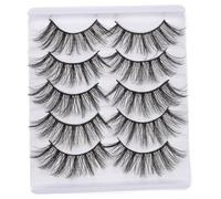 ERINGOGO 1 boîte Cils Extension Naturels Épais et Longs Faux Cils DIY pour Maquillage Femmes Kit Salon Débutant et Professionnel Volume Intense et Effet Agrandissant pour Soirées et