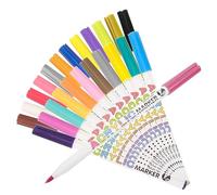 ERINGOGO 1 Boîte Marqueurs de Peinture Acrylique Couleurs Boîte de Dessin Imperméables pour Toile Accessoires pour Artistes et Étudiants