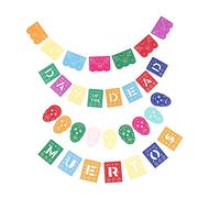 ERINGOGO 1 Ensemble Bannière Suspendue de Fête Mexicaine Décoration Colorée pour Festival Accessoires de Fête pour Créer une Atmosphère
