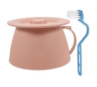 ERINGOGO 1 Ensemble Bassine à Crachoir Urinoir De Chevet Pour Adulte Miction Toilettes Pot De Pour Femmes Âgées Pot D'urinoir Pour Pot D'urinoir De Chevet Compost Bol Pp