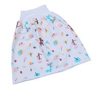 ERINGOGO 1 Pièce couche jupe vêtements d'entraînement pipi jupe à couches adorable jupe couche pantalon de couche lavable couche pour bébé adorable couche Surface 100% Coton