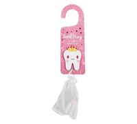 ERINGOGO 1 Set Porte-dents de Fée des dents - Accroche-porte en bois avec -souvenirs - Un joli souvenir des étapes importantes de l'enfance pour les enfants : enregistrer et célébrer la perte