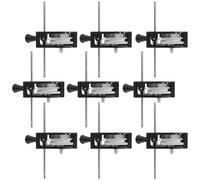 ERINGOGO 10 Mécanismes à Remontoir pour Jouets Boîte de Vitesses à Tirette 10 Pièces Mini Mouvement Mécanique Remplaçable pour Voitures et Avions Artisanaux Accessoire DIY pour