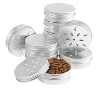 ERINGOGO 10 pièces Boîte Parfum Chien Aluminium pour Kit Dressage Odeur Chien Outil Entraînement Nez Animal Holder Aroma Stable pour Jeux Olfactifs et Travail Flair