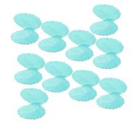 ERINGOGO 10 pièces Boîtes à Bonbons Nacré Bleu Pervenche Petites Caissettes Étanches et Durables Organiseurs Décoratifs pour Mariage Anniversaire et Fête Côtière