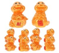 ERINGOGO 10 Pièces Breloques Serpent Résine Légères Décoration Suspendue et Pendentifs DIY Style Festival Printemps Année Du Serpent Accessoires Astrologiques Chinois