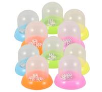 ERINGOGO 10 Pièces Dice Cup Set Dice Shaker Cups for Party Family Game Role Playing Indoor Outdoor Use