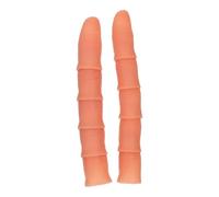 ERINGOGO 10 pièces Doigts Faux Plastique pour Magicien Accessoires de Simulation Réaliste avec Ongles Doigts Souples pour Tours et Pranks Standard Grandes Accessoires de Scène