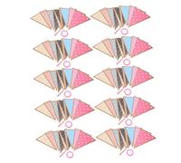 ERINGOGO 10 Pièces Fanions Décoratifs Multicolores Bannière Unique sans Odeur Décoration Fête pour Maison et Photo Kit Party