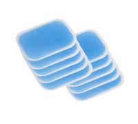 ERINGOGO 10 pièces Gel Pads de Remplacement pour Ceinture Abdominale Coussinets Conduction Stimulation Musculaire et Massage Compatible Appareil Musculation Du Ventre