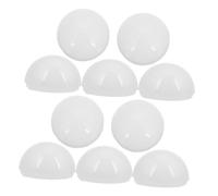 ERINGOGO 10 pièces Lot de Globes Demi-sphère pour Lampe LED Abat-jour pour Miroir Maquillage Remplacement Facile pour Salle de Bain Chambre et Salon Diffusion Uniforme Lumière